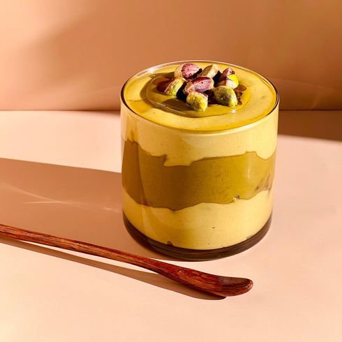 Layered Pistachio Butter Dessert