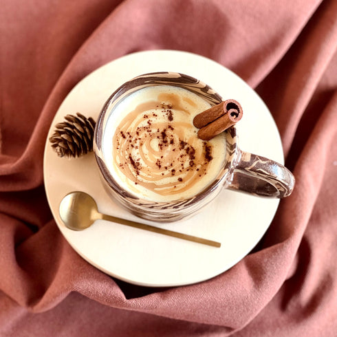 Warm Spiced Macadamia Date Drink