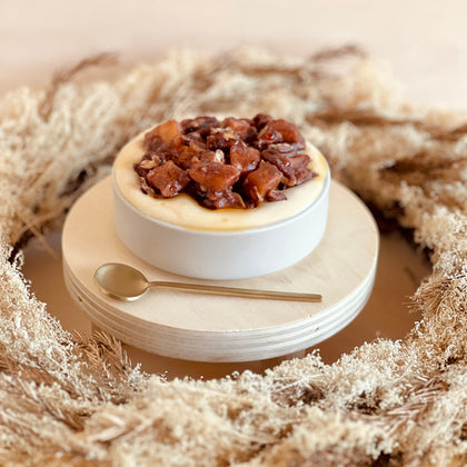 Layered Coconut Yogurt with Macadamia Butter