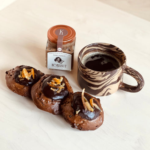 Hazelnut with Oat and Orange Cookies